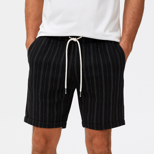 Capri Gestreepte Shorts – Premium Zomerstijl